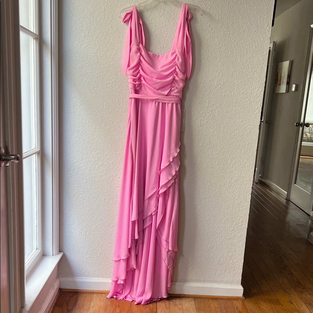 Show Me Your MuMu Pink Evening Gown